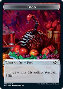 Image for Food (018) // Beast Double-Sided Token (18 // 9) (Modern Horizons 2) - Magic: The Gathering