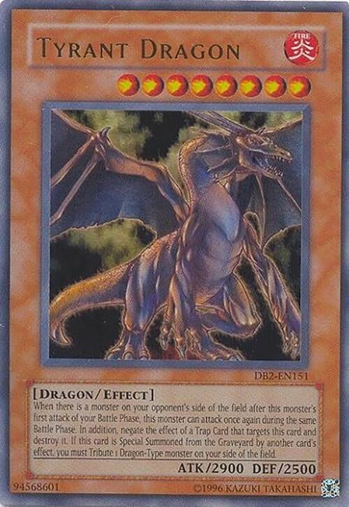 Image for Tyrant Dragon (DB2-EN151) (DB2) - YuGiOh