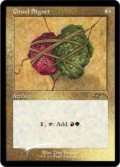 Image for Gruul Signet (Foil Etched) (288) (Secret Lair Drop Series) - Magic: The Gathering