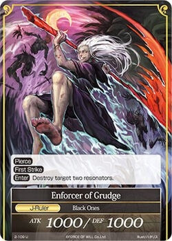Image for Enforcer of Grudge // Enforcer of Grudge (J) (2-109/J) (The War of Valhalla) - Force of Will
