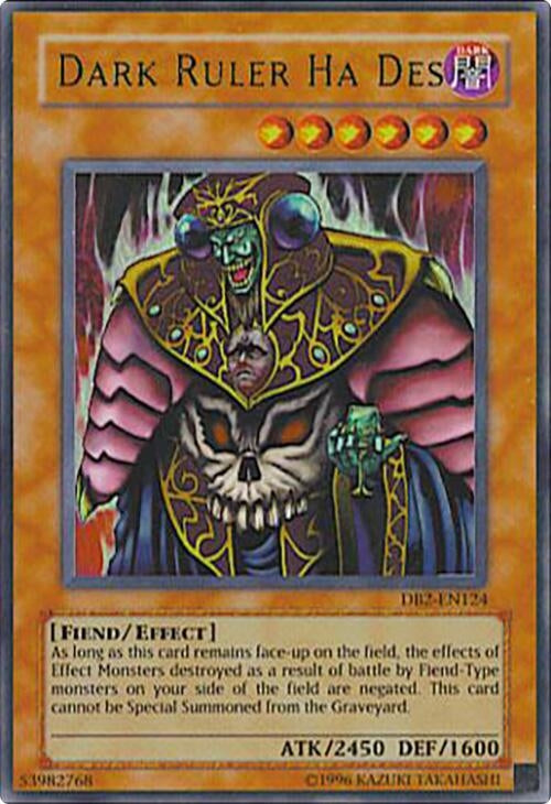 Image for Dark Ruler Ha Des (DB2-EN124) (DB2) - YuGiOh