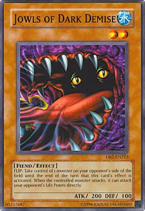 Image for Jowls of Dark Demise (DB2-EN212) (DB2) - YuGiOh