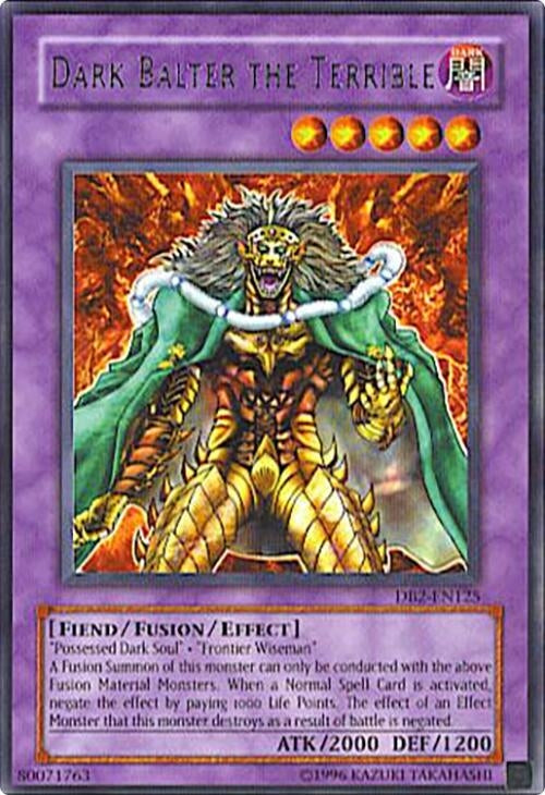 Image for Dark Balter the Terrible (DB2-EN125) (DB2) - YuGiOh