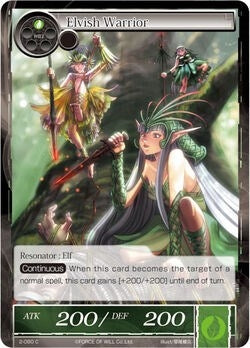 Image for Elvish Warrior (2-080) (The War of Valhalla) - Force of Will