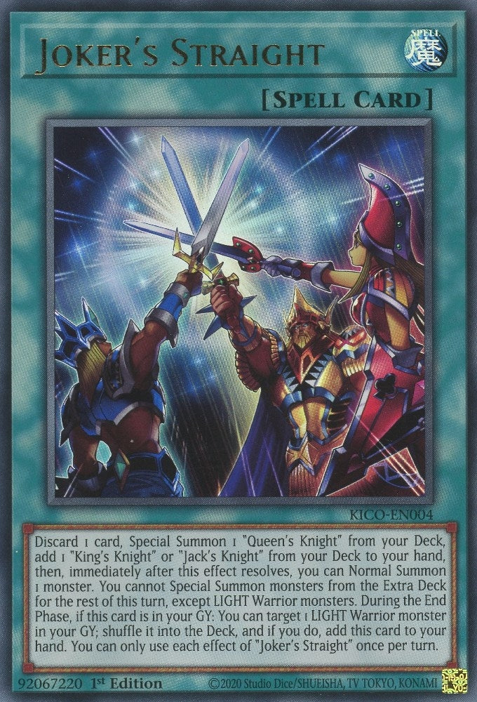 Image for Joker's Straight (KICO-EN004) (KICO) - YuGiOh