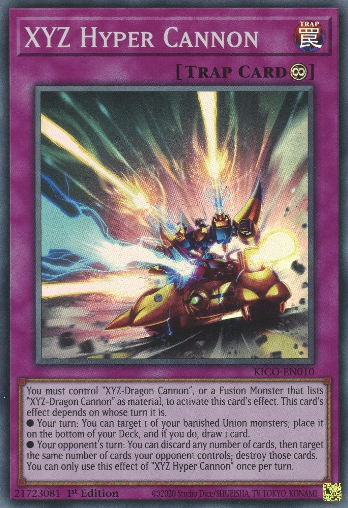 Image for XYZ Hyper Cannon (KICO-EN010) (KICO) - YuGiOh