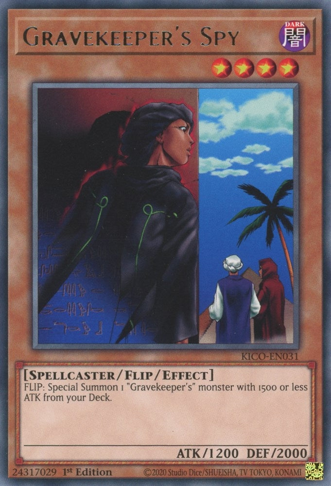 Image for Gravekeeper's Spy (KICO-EN031) (KICO) - YuGiOh