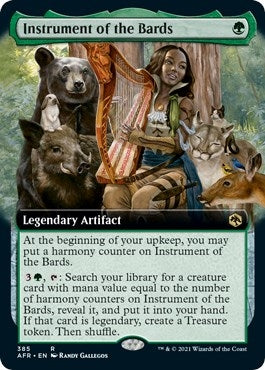 Image for Instrument of the Bards (Extended Art) (385) (Adventures in the Forgotten Realms) - Magic: The Gathering