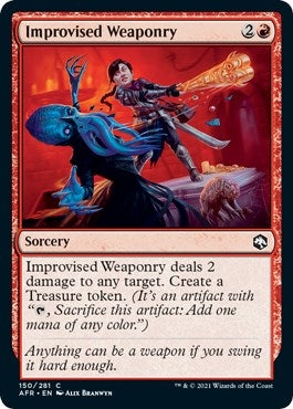 Image for Improvised Weaponry (150) (Adventures in the Forgotten Realms) - Magic: The Gathering