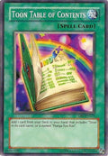 Image for Toon Table of Contents (DB2-EN121) (DB2) - YuGiOh