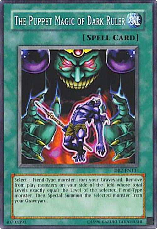 Image for The Puppet Magic of Dark Ruler (DB2-EN134) (DB2) - YuGiOh