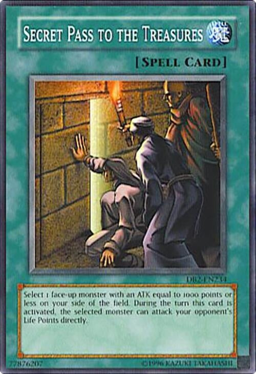 Image for Secret Pass to the Treasures (DB2-EN234) (DB2) - YuGiOh