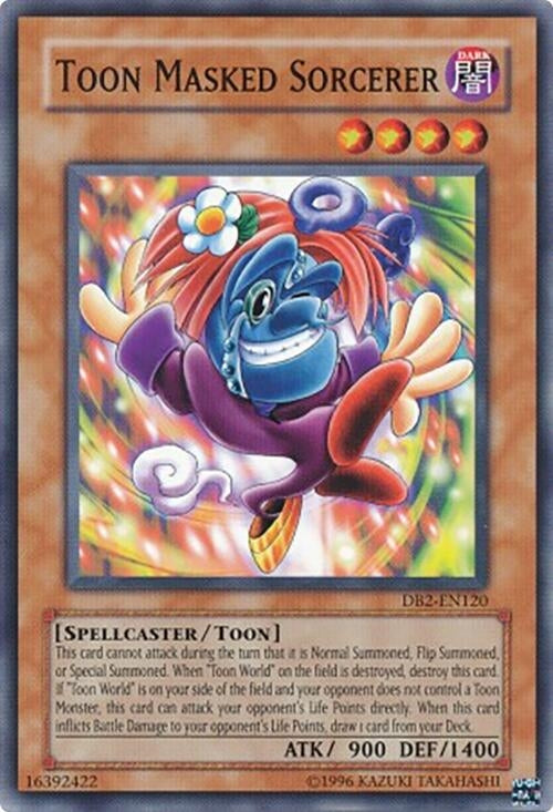 Image for Toon Masked Sorcerer (DB2-EN120) (DB2) - YuGiOh