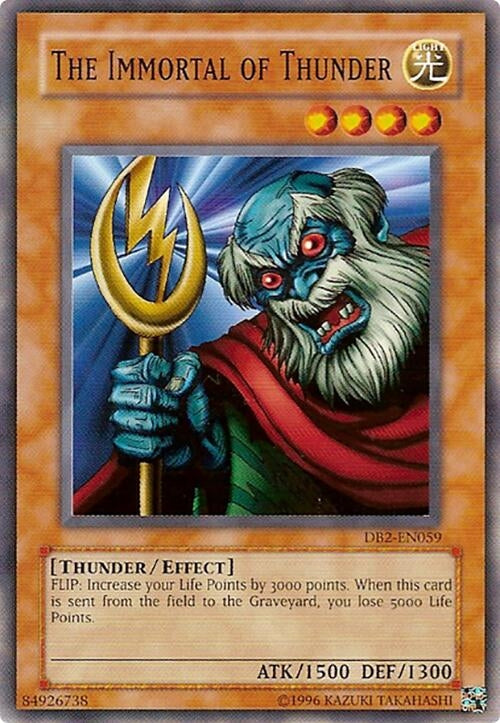 Image for The Immortal of Thunder (DB2-EN059) (DB2) - YuGiOh