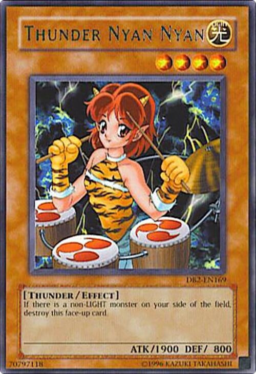 Image for Thunder Nyan Nyan (DB2-EN169) (DB2) - YuGiOh