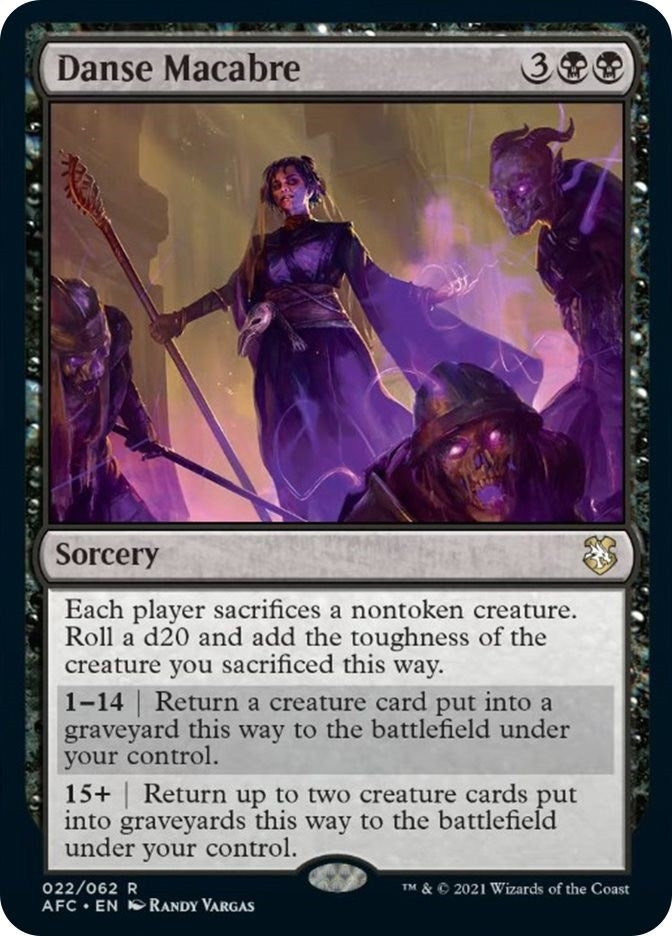 Image for Danse Macabre (22) (Adventures in the Forgotten Realms) - Magic: The Gathering