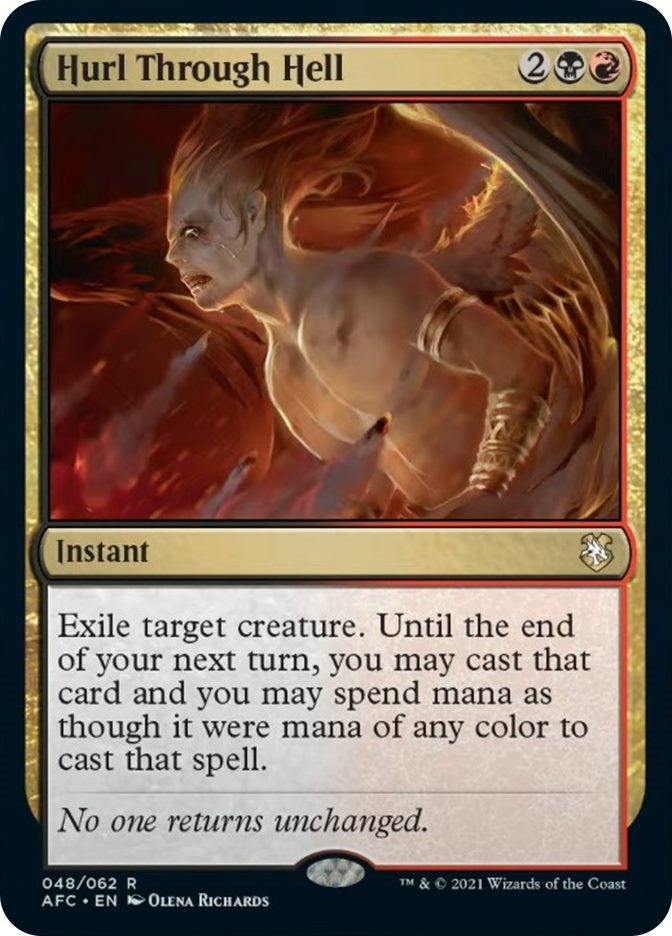 Image for Hurl Through Hell (48) (Adventures in the Forgotten Realms) - Magic: The Gathering