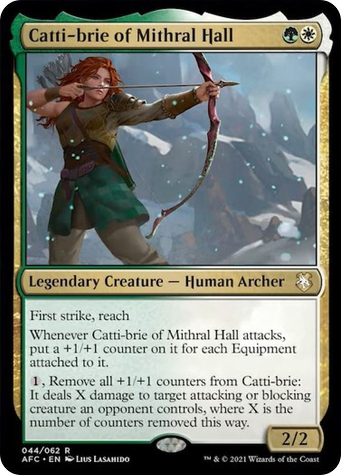 Image for Catti-brie of Mithral Hall (44) (Adventures in the Forgotten Realms) - Magic: The Gathering