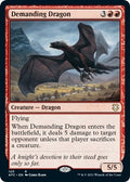 Image for Demanding Dragon (120) (Adventures in the Forgotten Realms) - Magic: The Gathering