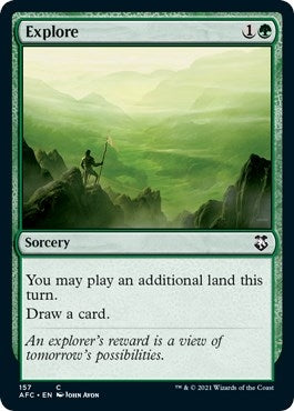Image for Explore (157) (Adventures in the Forgotten Realms) - Magic: The Gathering