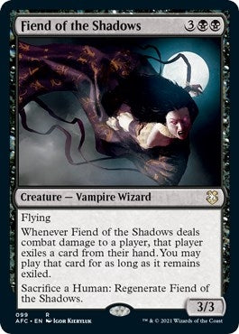 Image for Fiend of the Shadows (99) (Adventures in the Forgotten Realms) - Magic: The Gathering
