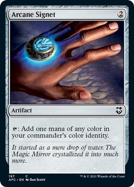 Image for Arcane Signet (197) (Adventures in the Forgotten Realms) - Magic: The Gathering