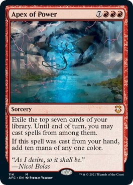 Image for Apex of Power (114) (Adventures in the Forgotten Realms) - Magic: The Gathering