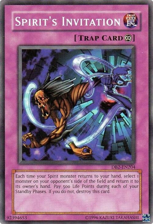 Image for Spirit's Invitation (DB2-EN204) (DB2) - YuGiOh