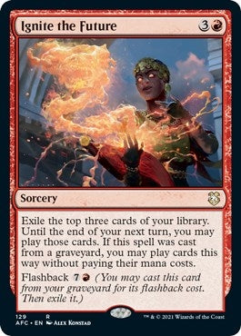 Image for Ignite the Future (129) (Adventures in the Forgotten Realms) - Magic: The Gathering
