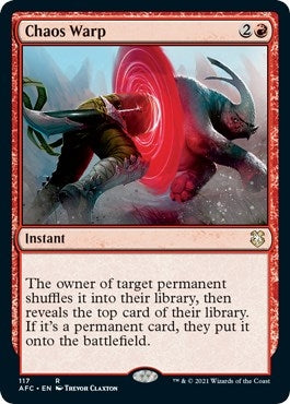 Image for Chaos Warp (117) (Adventures in the Forgotten Realms) - Magic: The Gathering