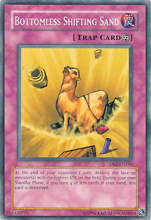 Image for Bottomless Shifting Sand (DB2-EN240) (DB2) - YuGiOh