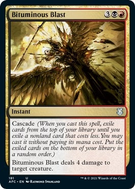 Image for Bituminous Blast (181) (Adventures in the Forgotten Realms) - Magic: The Gathering