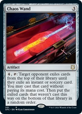 Image for Chaos Wand (201) (Adventures in the Forgotten Realms) - Magic: The Gathering