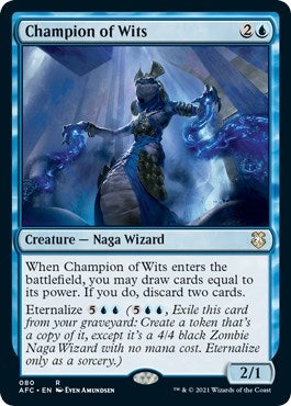 Image for Champion of Wits (80) (Adventures in the Forgotten Realms) - Magic: The Gathering