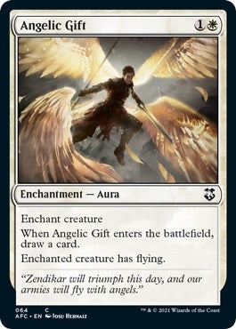 Image for Angelic Gift (64) (Adventures in the Forgotten Realms) - Magic: The Gathering