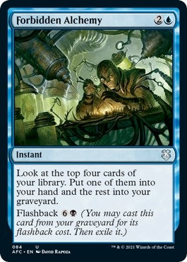 Image for Forbidden Alchemy (84) (Adventures in the Forgotten Realms) - Magic: The Gathering