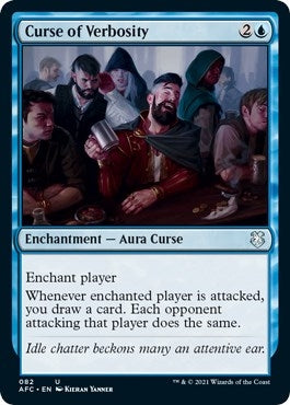 Image for Curse of Verbosity (82) (Adventures in the Forgotten Realms) - Magic: The Gathering