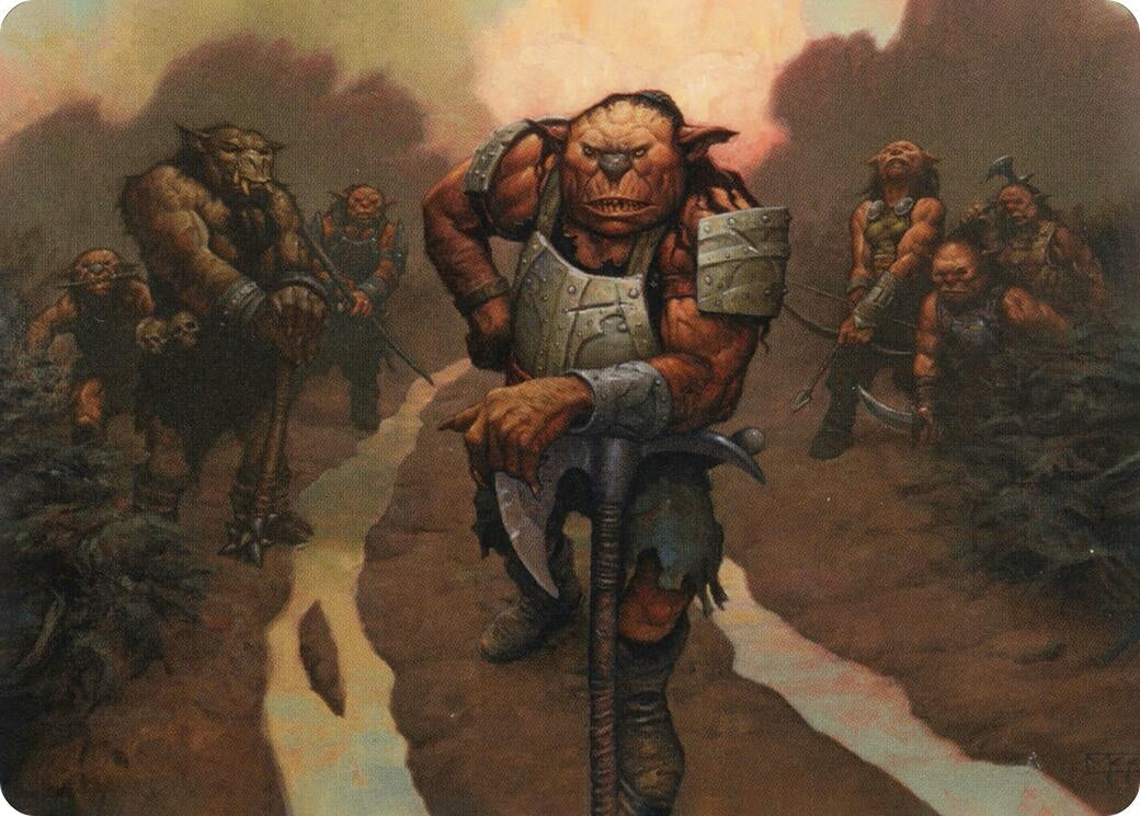 Image for Hobgoblin Bandit Lord Art Card (30) (Adventures in the Forgotten Realms) - Magic: The Gathering