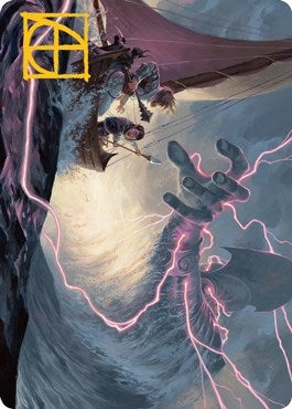 Image for Hall of Storm Giants Art Card (Gold-Stamped Signature) (54) (Adventures in the Forgotten Realms) - Magic: The Gathering