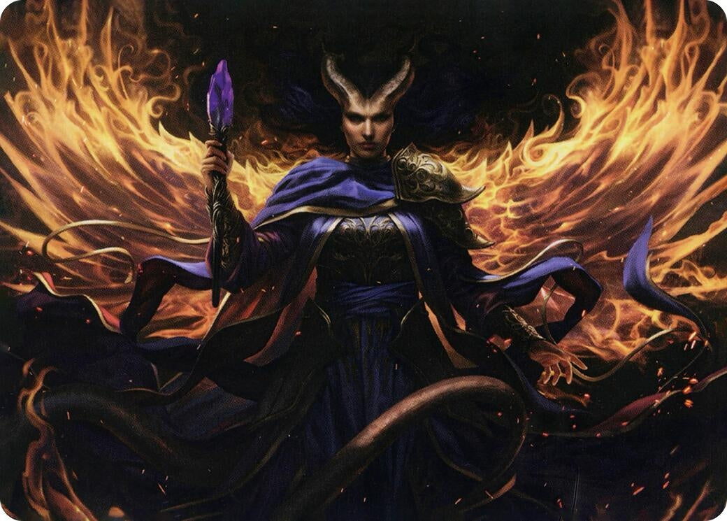 Image for Farideh, Devil's Chosen Art Card (32) (Adventures in the Forgotten Realms) - Magic: The Gathering