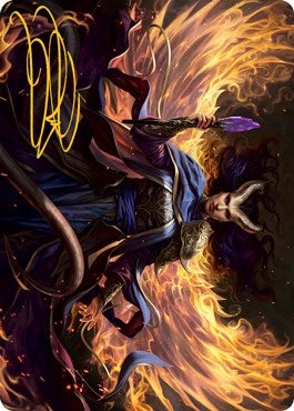 Image for Farideh, Devil's Chosen Art Card (Gold-Stamped Signature) (32) (Adventures in the Forgotten Realms) - Magic: The Gathering