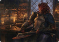 Image for Jaded Sell-Sword Art Card (47) (Adventures in the Forgotten Realms) - Magic: The Gathering