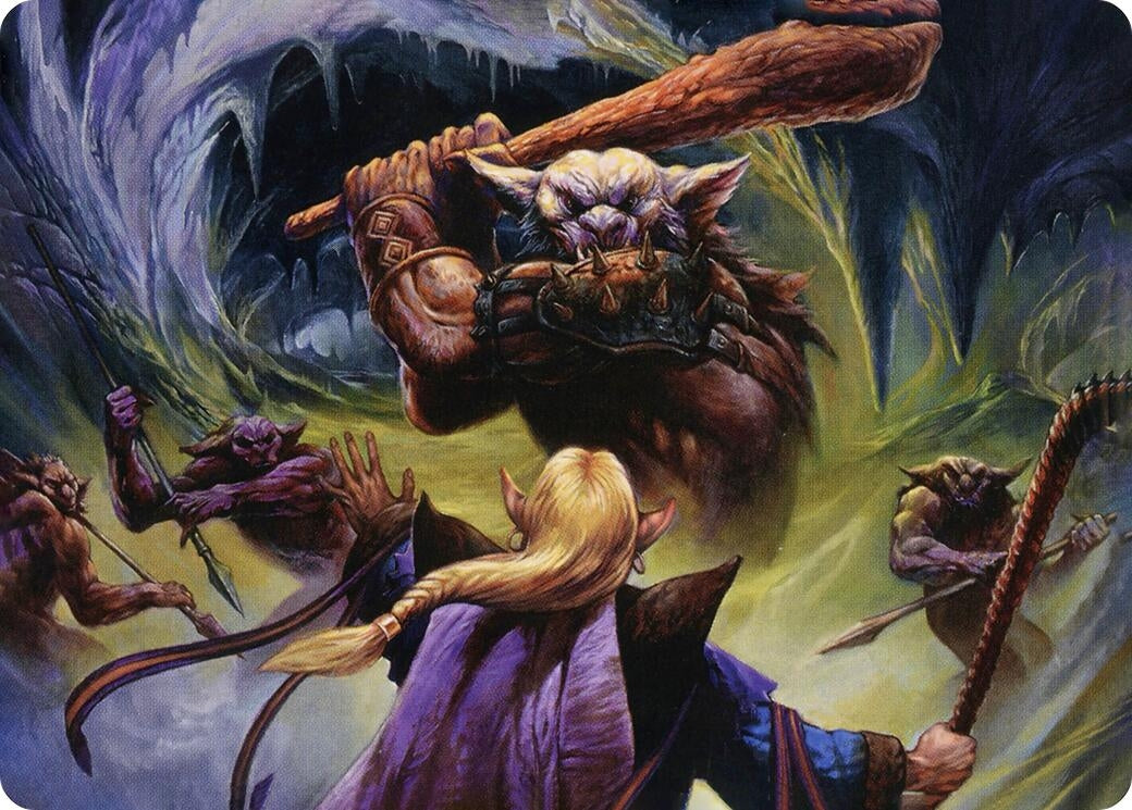 Image for Den of the Bugbear (34/81) Art Card (34) (Adventures in the Forgotten Realms) - Magic: The Gathering