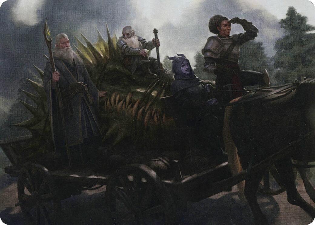 Image for Grim Bounty Art Card (72) (Adventures in the Forgotten Realms) - Magic: The Gathering