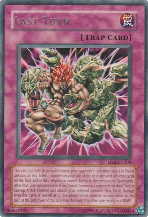 Image for Last Turn (DB2-EN206) (DB2) - YuGiOh