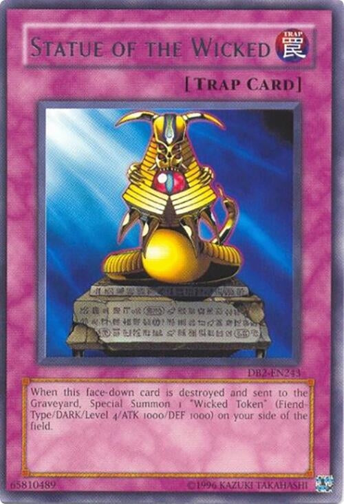 Image for Statue of the Wicked (DB2-EN243) (DB2) - YuGiOh