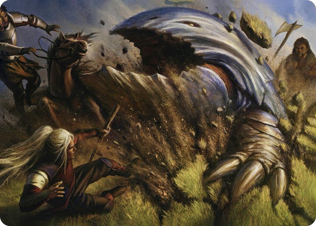 Image for Bulette Art Card (16) (Adventures in the Forgotten Realms) - Magic: The Gathering