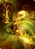 Image for Flameskull Art Card (Gold-Stamped Signature) (14) (Adventures in the Forgotten Realms) - Magic: The Gathering