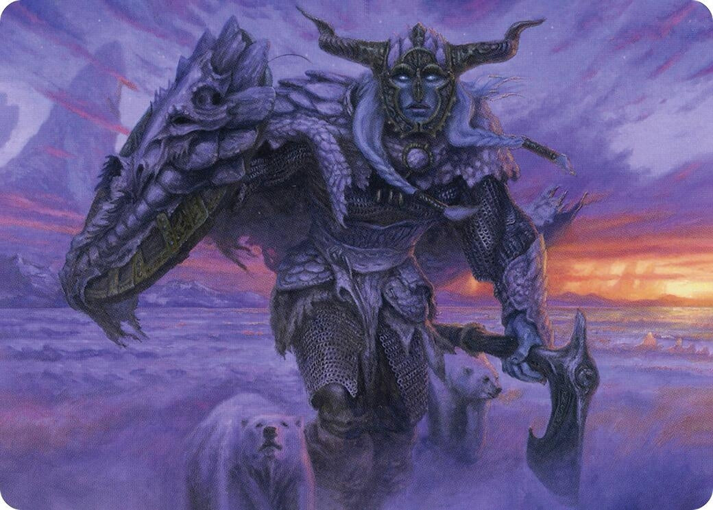 Image for Frost Giant Art Card (5) (Adventures in the Forgotten Realms) - Magic: The Gathering