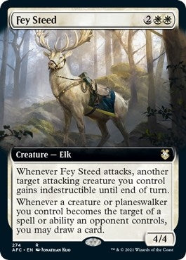 Image for Fey Steed (Extended Art) (274) (Adventures in the Forgotten Realms) - Magic: The Gathering